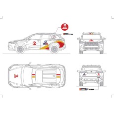 Toyota Cross Branding